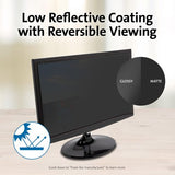 Magnetic Monitor Privacy Screen For 23" Widescreen Flat Panel Monitors, 16:9 Aspect Ratio