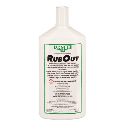 Rubout Glass Cleaner, 16 Oz Bottle