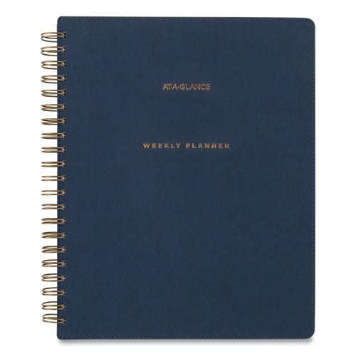 Signature Collection Firenze Navy Weekly-monthly Planner, 11 X 8.5, 2021-2022