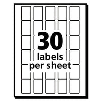Removable Multi-use Labels, Handwrite Only, 0.63 X 0.88, White, 30-sheet, 35 Sheets-pack, (5424)