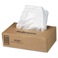Shredder Waste Bags, 6-7 Gal Capacity, 100-carton