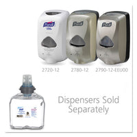 Advanced E-3 Rated Foam Hand Sanitizer, 1200 Ml Refill, 2-carton