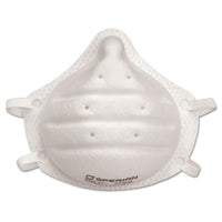 One-fit N95 Single-use Molded-cup Particulate Respirator, White, 20-pack
