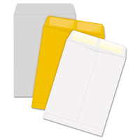 Catalog Envelope, #10 1-2, Cheese Blade Flap, Gummed Closure, 9 X 12, Brown Kraft, 100-box