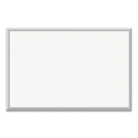 Magnetic Dry Erase Board With Aluminum Frame, 36 X 24, White Surface, Silver Frame