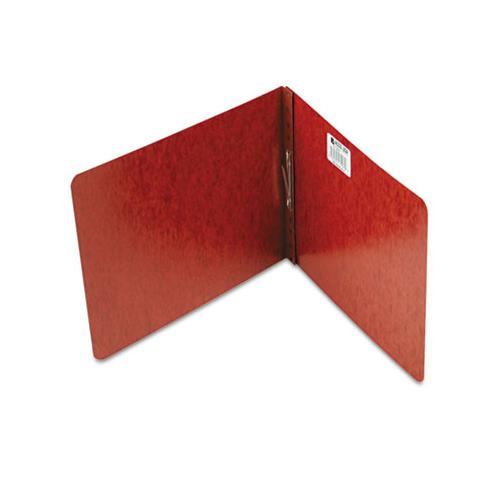Pressboard Report Cover, Prong Clip, Letter, 2" Capacity, Red