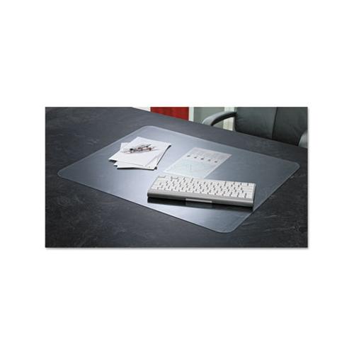 Krystalview Desk Pad With Antimicrobial Protection, 36 X 20, Matte Finish, Clear