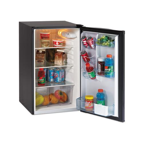 4.4 Cf Auto-defrost Refrigerator, 19 1-2"w X 22"d X 33"h, Black