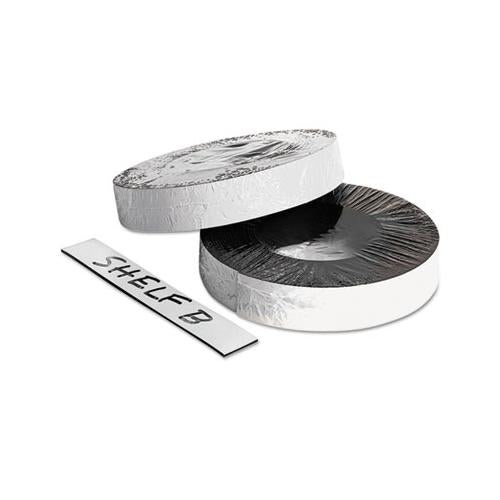 Dry Erase Magnetic Label Tape, White,1" X 50 Ft.