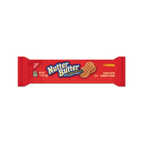 Nutter Butter Cookies, 3 Oz Bag, 48-carton