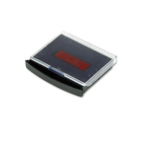 Replacement Ink Pad For 2000 Plus Two-color Word Daters, Blue-red