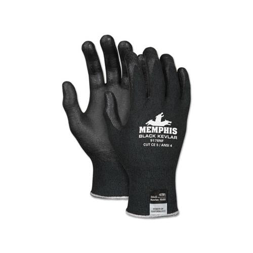 Kevlar Gloves 9178nf, Kevlar-nitrile Foam, Black, X-large