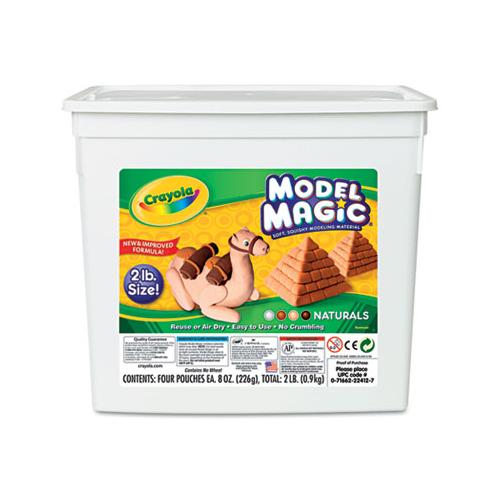 Model Magic Modeling Compound, Assorted Natural Colors, 2 Lbs.