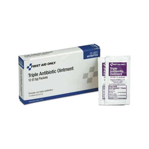First Aid Kit Refill Triple Antibiotic Ointment, 12-box
