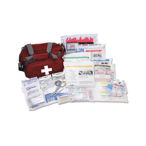 All Terrain First Aid Kit, 112 Pieces, Ballistic Nylon, Red