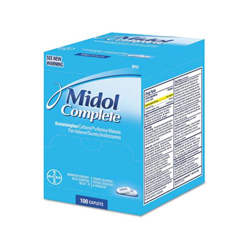 Complete Menstrual Caplets, Two-pack, 50 Packs-box