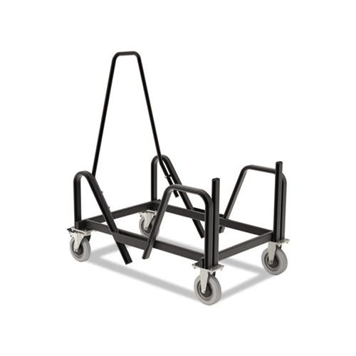 Motivate Seating Cart High-density Stacking Chairs, 21.38w X 34.25d X 36.63h, Black