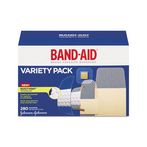 Sheer-wet Adhesive Bandages, Assorted Sizes, 280-box