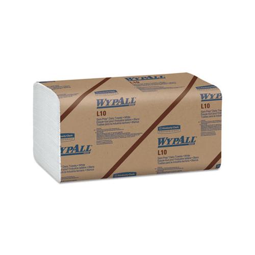 L10 Sani-prep Dairy Towels, Banded, 1-ply, 10 1-2 X 9 3-10, 200-pk, 12 Pk-carton