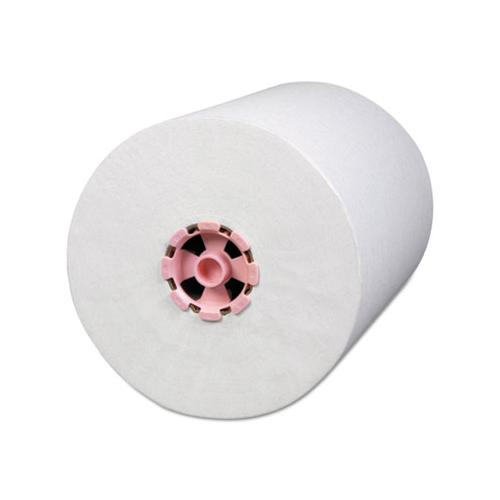 Control Slimroll Towels, 8" X 580 Ft, White-pink Core, Traditional Business,6-ct