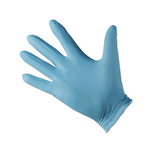 G10 Nitrile Gloves, Powder-free, Blue, 242mm Length, Large, 100-box, 10 Boxes-ct