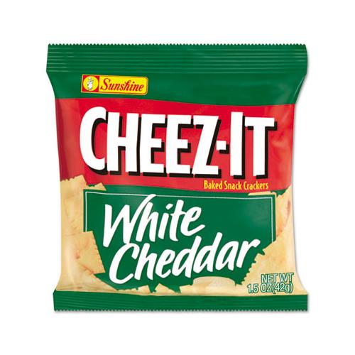 Cheez-it Crackers, 1.5 Oz Single-serving Snack Bags, White Cheddar, 8-box