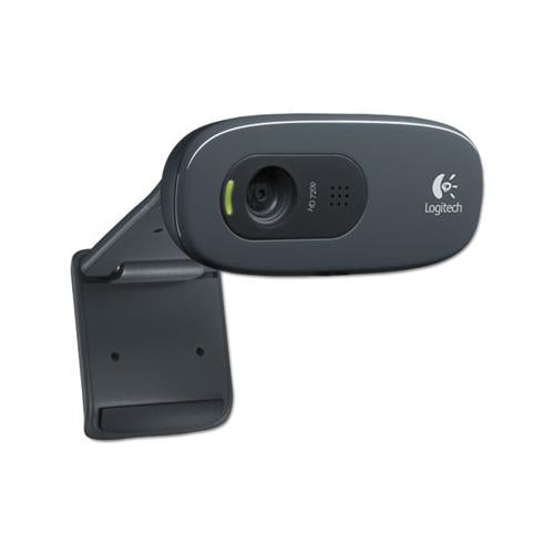 C270 Hd Webcam, 1280 Pixels X 720 Pixels, 1 Mpixel, Black