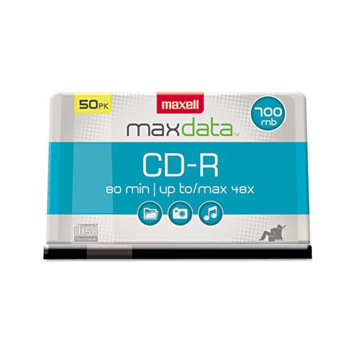 Cd-r Discs, 700mb-80min, 48x, Spindle, Silver, 50-pack