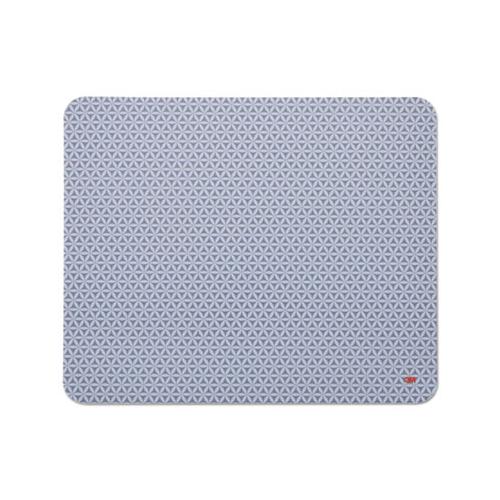 Precise Mouse Pad, Nonskid Repositionable Adhesive Back, 8 1-2 X 7, Gray-bitmap