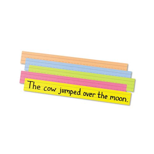 Sentence Strips, 24 X 3, Assorted Bright Colors, 100-pack