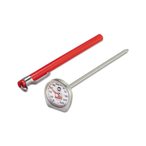 Dishwasher-safe Industrial-grade Analog Pocket Thermometer, 0°f To 220°f