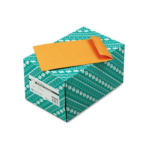 Redi-seal Catalog Envelope, #1 3-4, Cheese Blade Flap, Redi-seal Closure, 6.5 X 9.5, Brown Kraft, 250-box