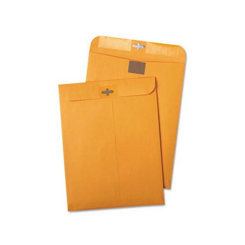 Postage Saving Clearclasp Kraft Envelope, #90, Cheese Blade Flap, Clearclasp Closure, 9 X 12, Brown Kraft, 100-box