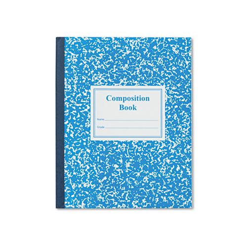 Grade School Ruled Composition Book, Manuscript, Blue, 9.75 X 7.75, 50 Sheets