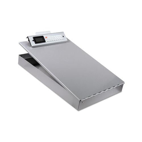 Redi-rite Aluminum Portable Desktop, 1" Clip Capacity, 8 1-2 X 12 Sheets, Silver