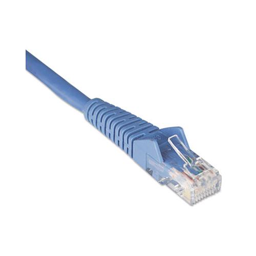 Cat6 Gigabit Snagless Molded Patch Cable, Rj45 (m-m), 1 Ft., Blue