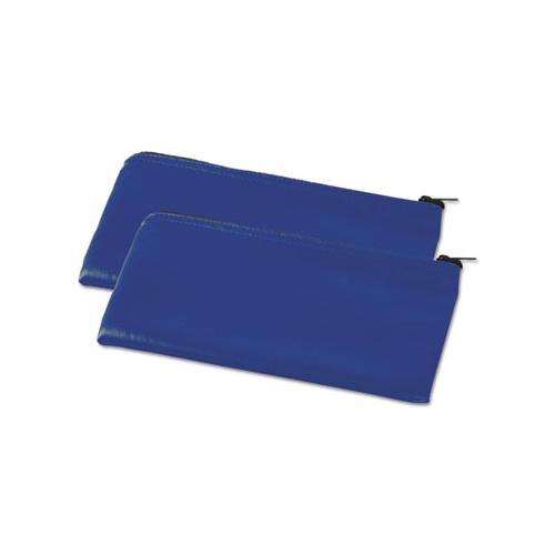 Zippered Wallets-cases, 11 X 6, Blue, 2 Per Pack