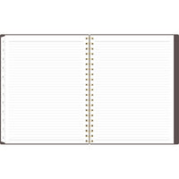 Workstyle Monthly Poly Planner, Geometric Artwork, 11 X 8.5, Java Brown/gold Cover, 12-month (jan To Dec): 2025