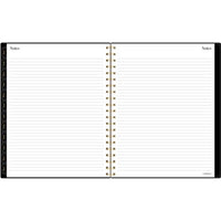 Radiate Weekly/monthly Planner, Stylized Solar-eclipse Artwork, 11 X 9.25, Black/gold Cover, 12-month (jan To Dec): 2025