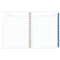 Glacier Weekly/monthly Planner, Glacier Artwork, 11" X 9.25", Blue/gray/silver Cover, 12-month (jan To Dec): 2025