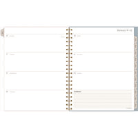 Triad Weekly/monthly Planner, Geometric Artwork, 11" X 9.25", Multicolor Cover, 12-month (jan To Dec): 2025