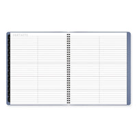 Contemporary Monthly Planner, 11.38 X 9.63, Blue Cover, 12-month (jan To Dec): 2024