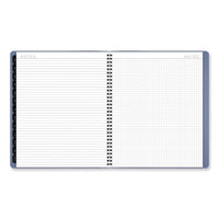 Contemporary Monthly Planner, 11.38 X 9.63, Blue Cover, 12-month (jan To Dec): 2024