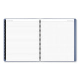 Contemporary Monthly Planner, 11.38 X 9.63, Blue Cover, 12-month (jan To Dec): 2024