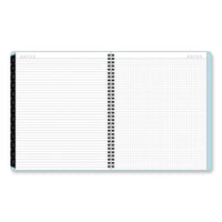 Contemporary Lite Monthly Planner, 11 X 9.5, Light Blue Cover, 12-month (jan To Dec): 2024