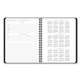 Contempo Lite Academic Year Weekly/monthly Planner, 8.75 X 7.87, Black Cover, 12-month (july To June) 2023 To 2024