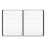 Contempo Lite Academic Year Weekly/monthly Planner, 8.75 X 7.87, Black Cover, 12-month (july To June) 2023 To 2024