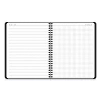 Contempo Lite Academic Year Weekly/monthly Planner, 8.75 X 7.87, Black Cover, 12-month (july To June) 2023 To 2024