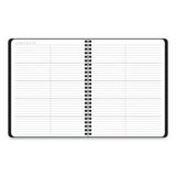 Contempo Lite Academic Year Weekly/monthly Planner, 8.75 X 7.87, Black Cover, 12-month (july To June) 2023 To 2024