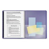 Contemporary Weekly/monthly Planner, 11.38 X 9, Purple Cover, 12-month (jan To Dec): 2024